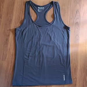 Reebok, Charcoal Gray Tank Top, Size XL